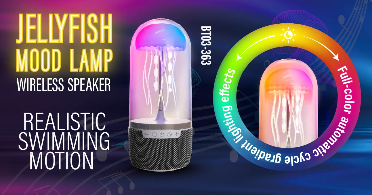 LED Jellyfish Wireless Speaker