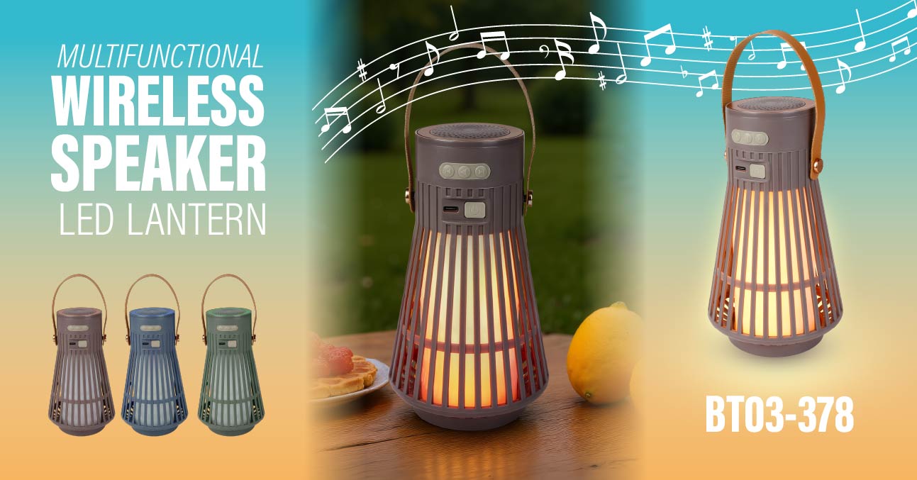 Wireless Speaker LED Lantern