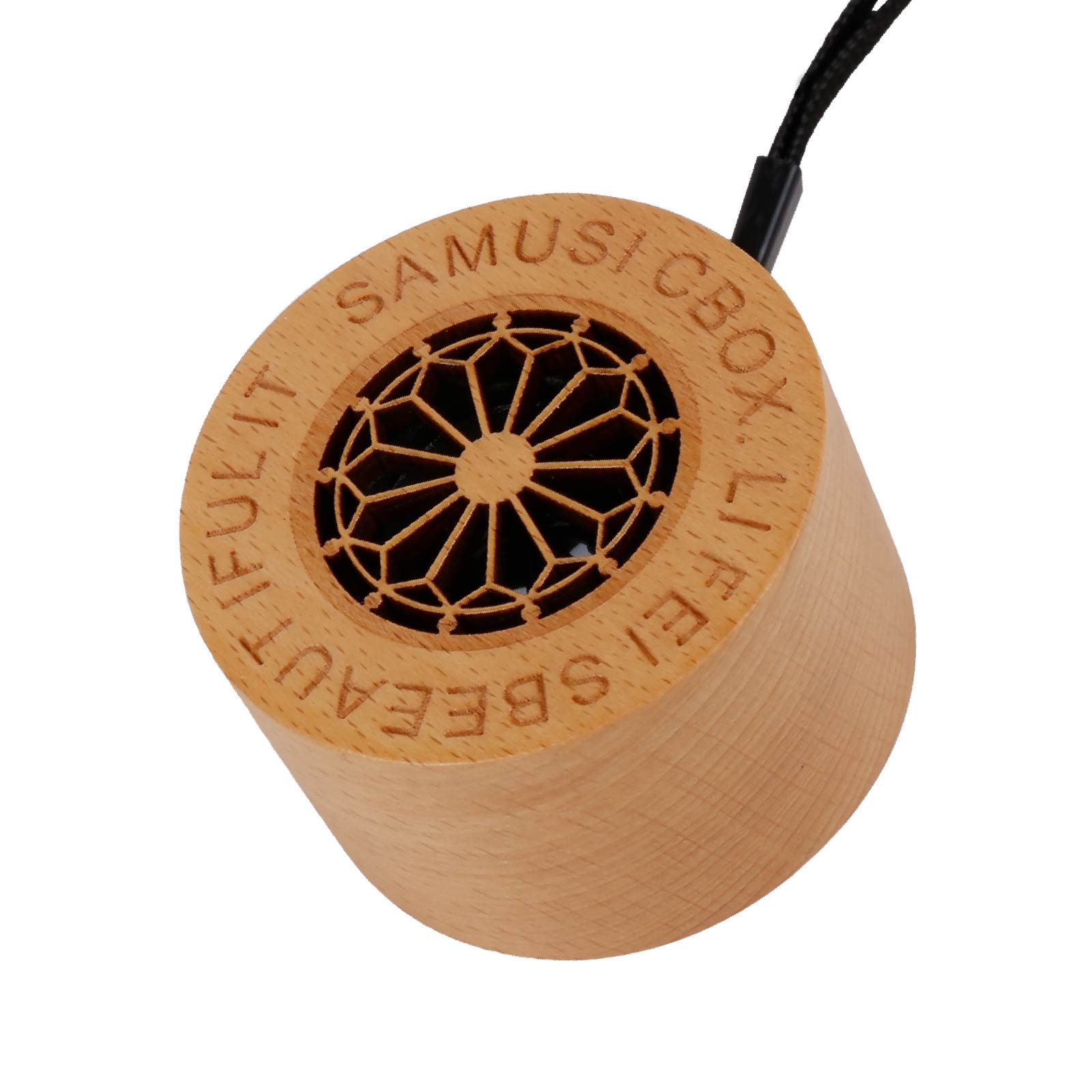 Portable Wooden Wireless Speaker
