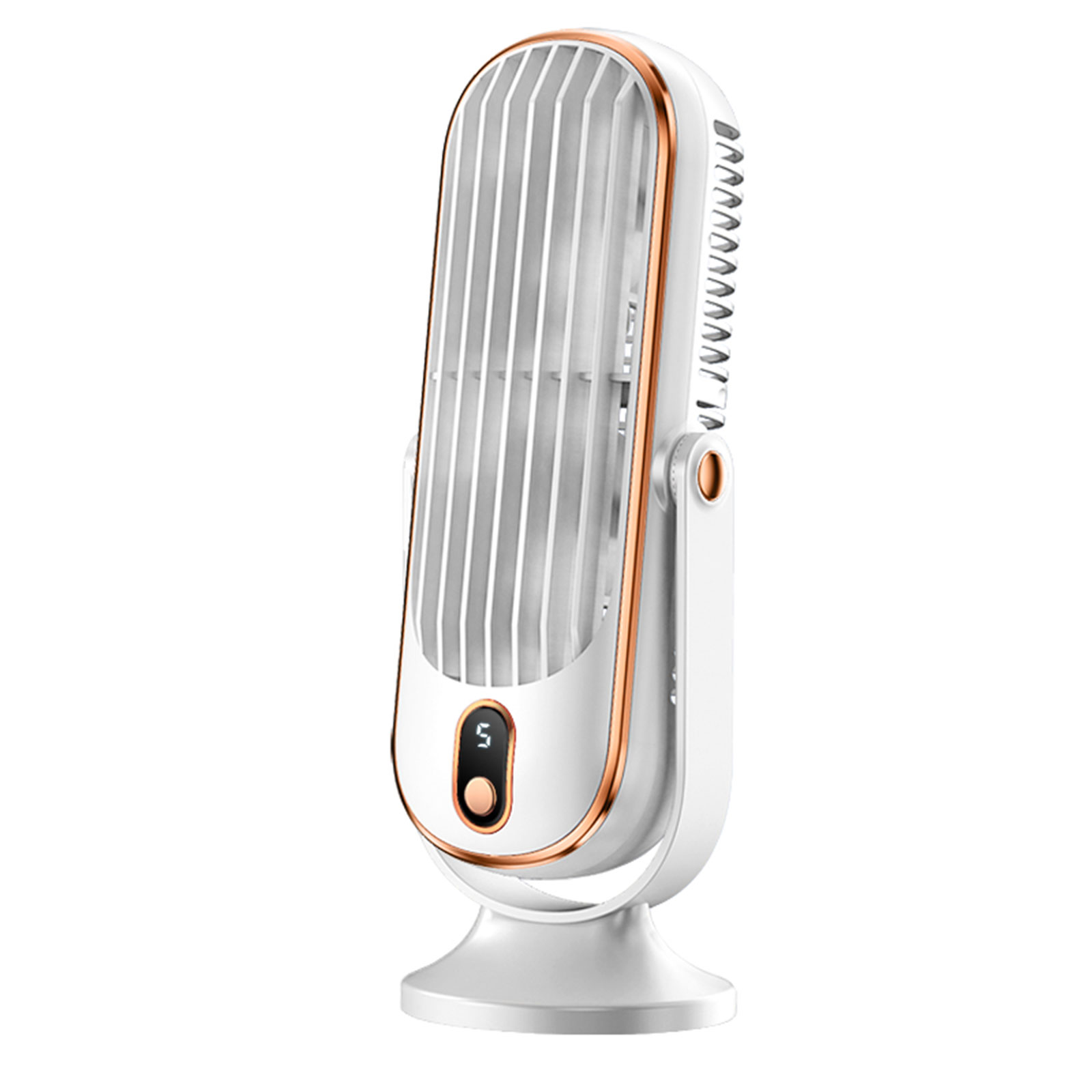 White Desk Fan