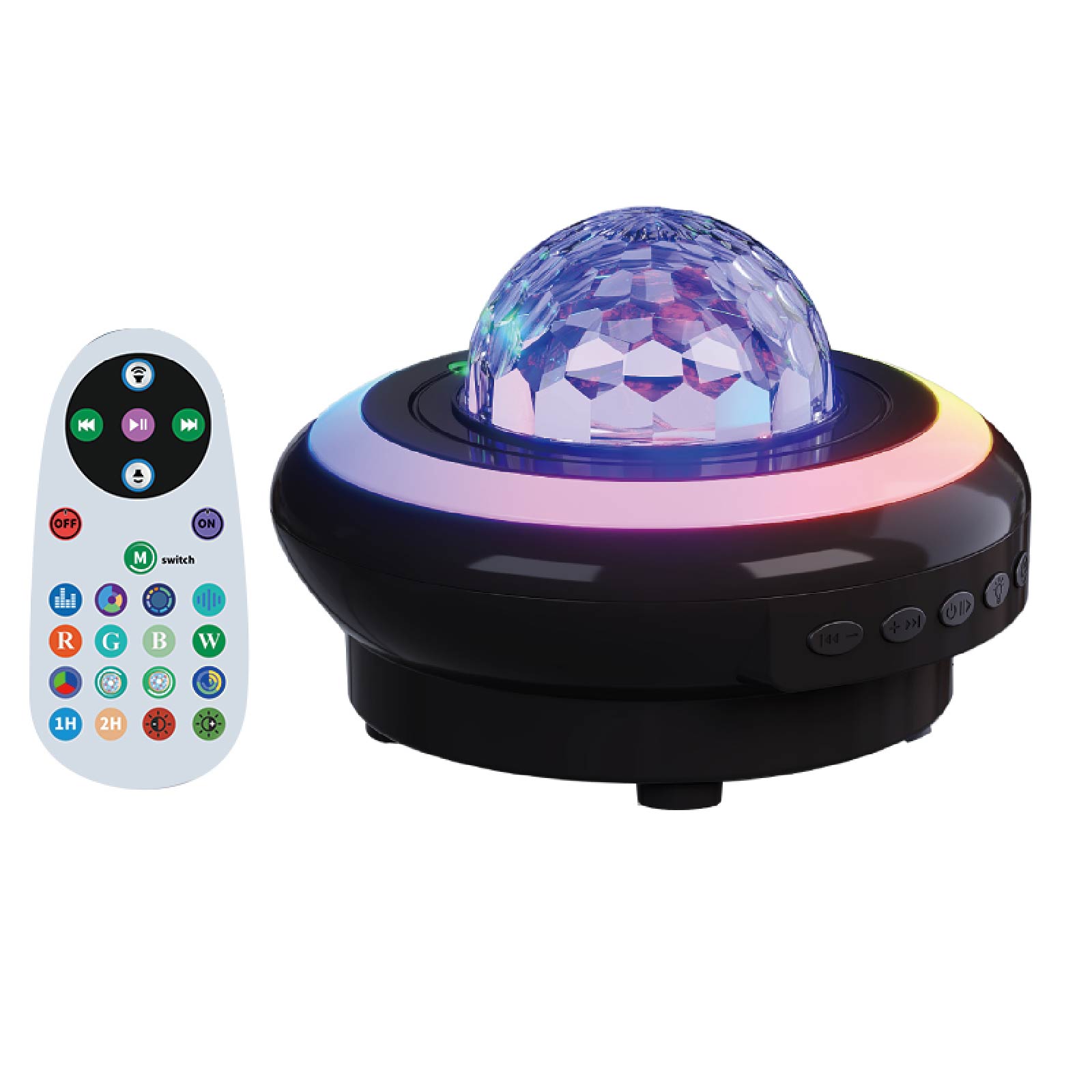 Galaxy Night Projector Light with Wireless Speaker