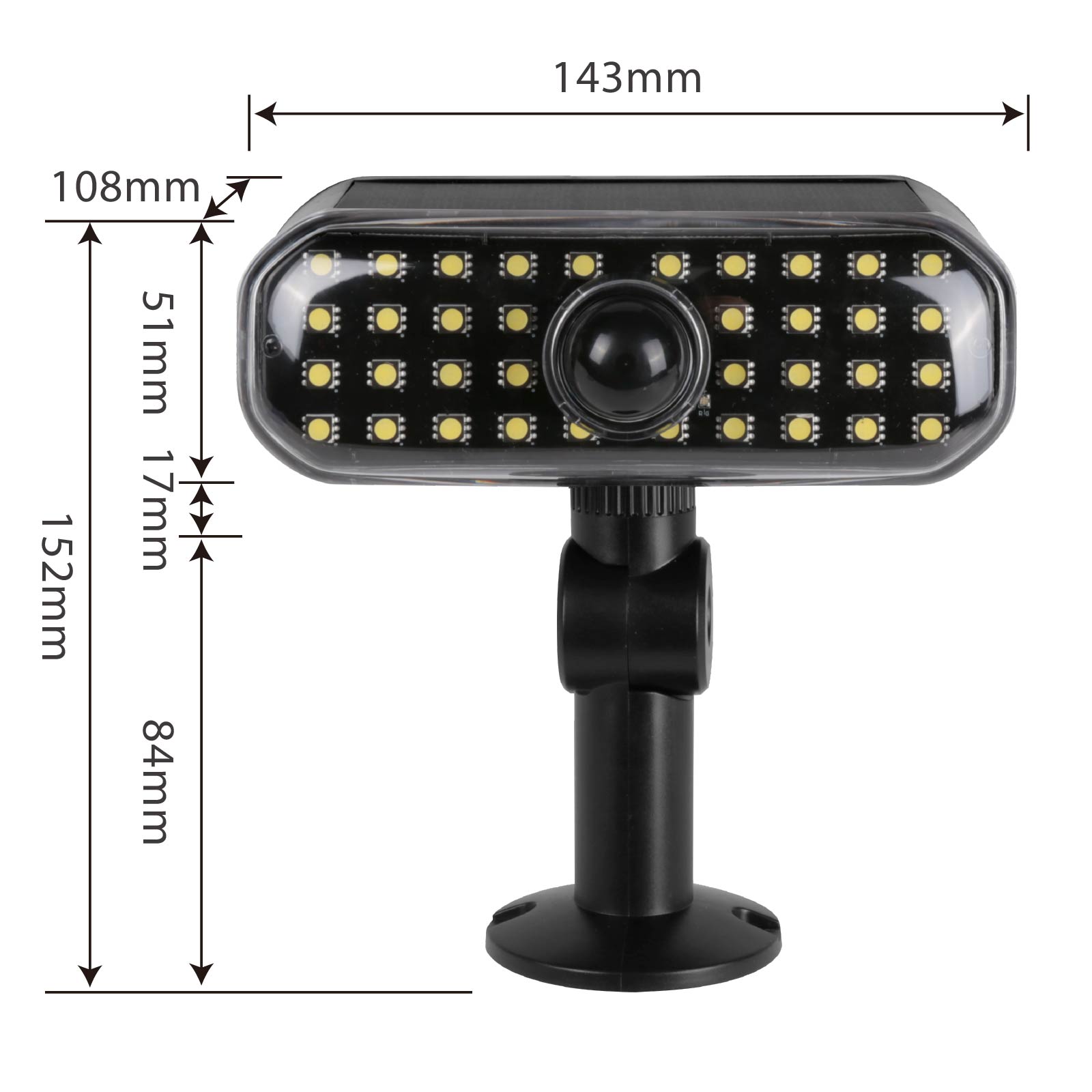 Solar Sensor Wall Light