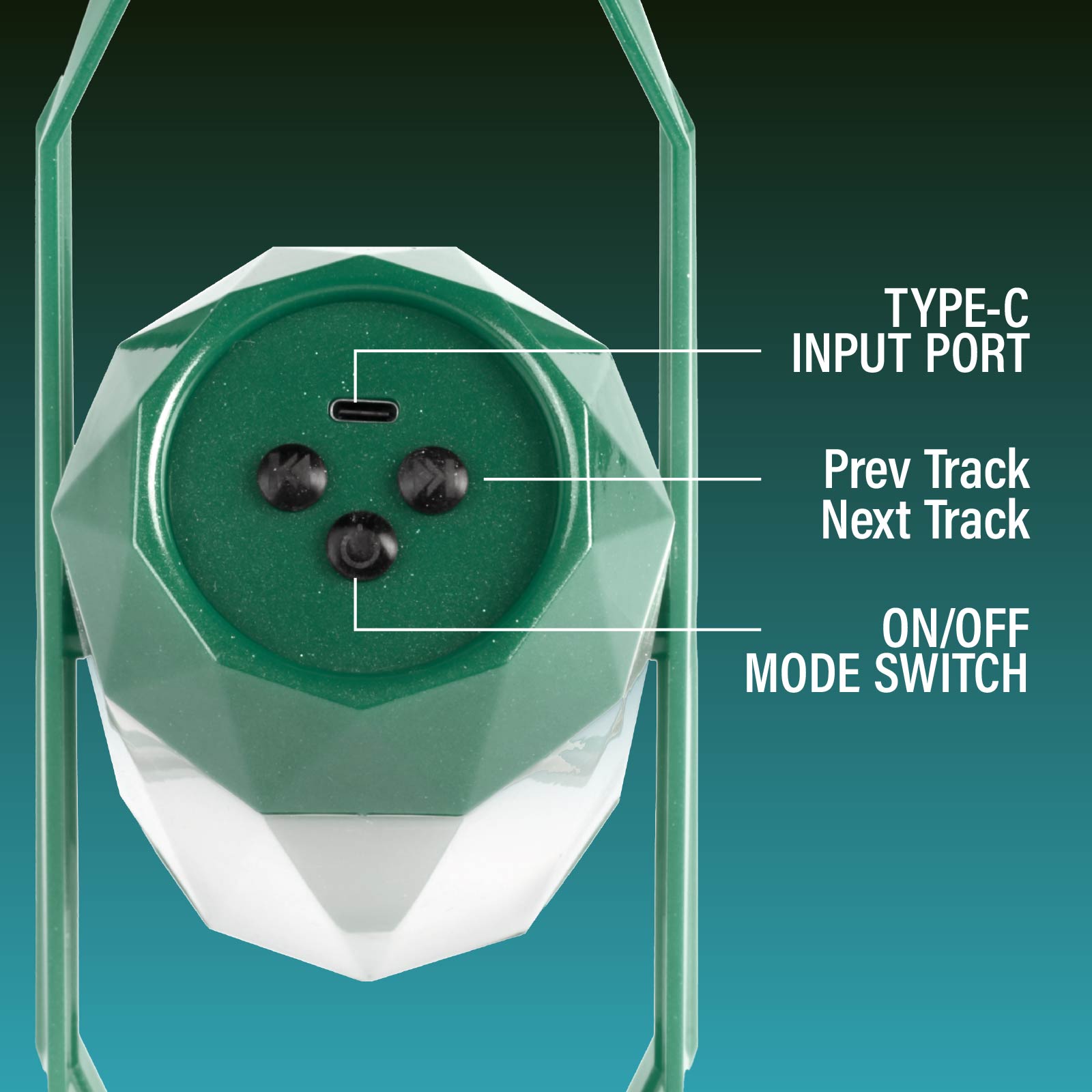 Camping Lamp with Wireless Speaker