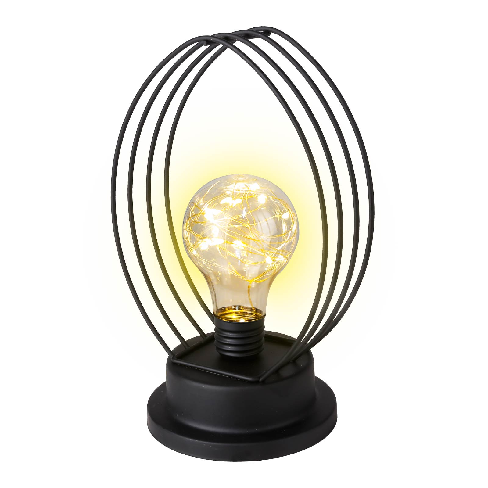 Iron Art Desktop Lamp