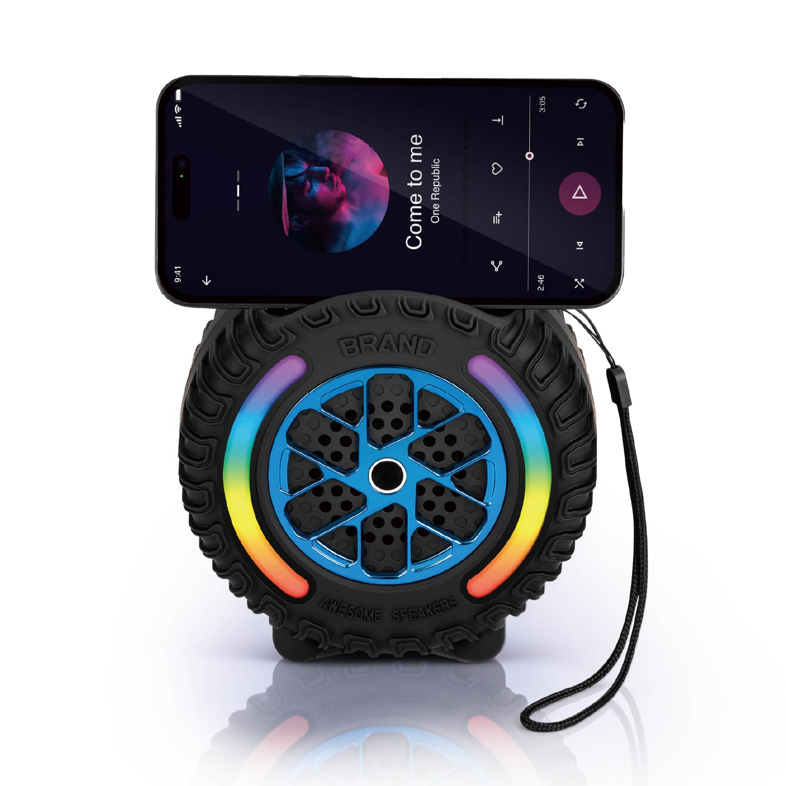 Tire Design RGB Wireless Speaker