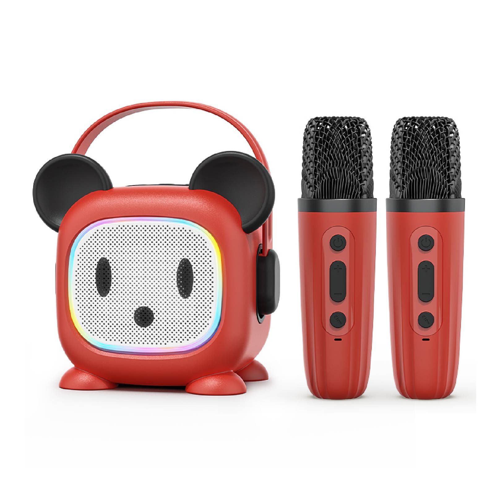 RGB Wireless Speaker with Dual Micphones