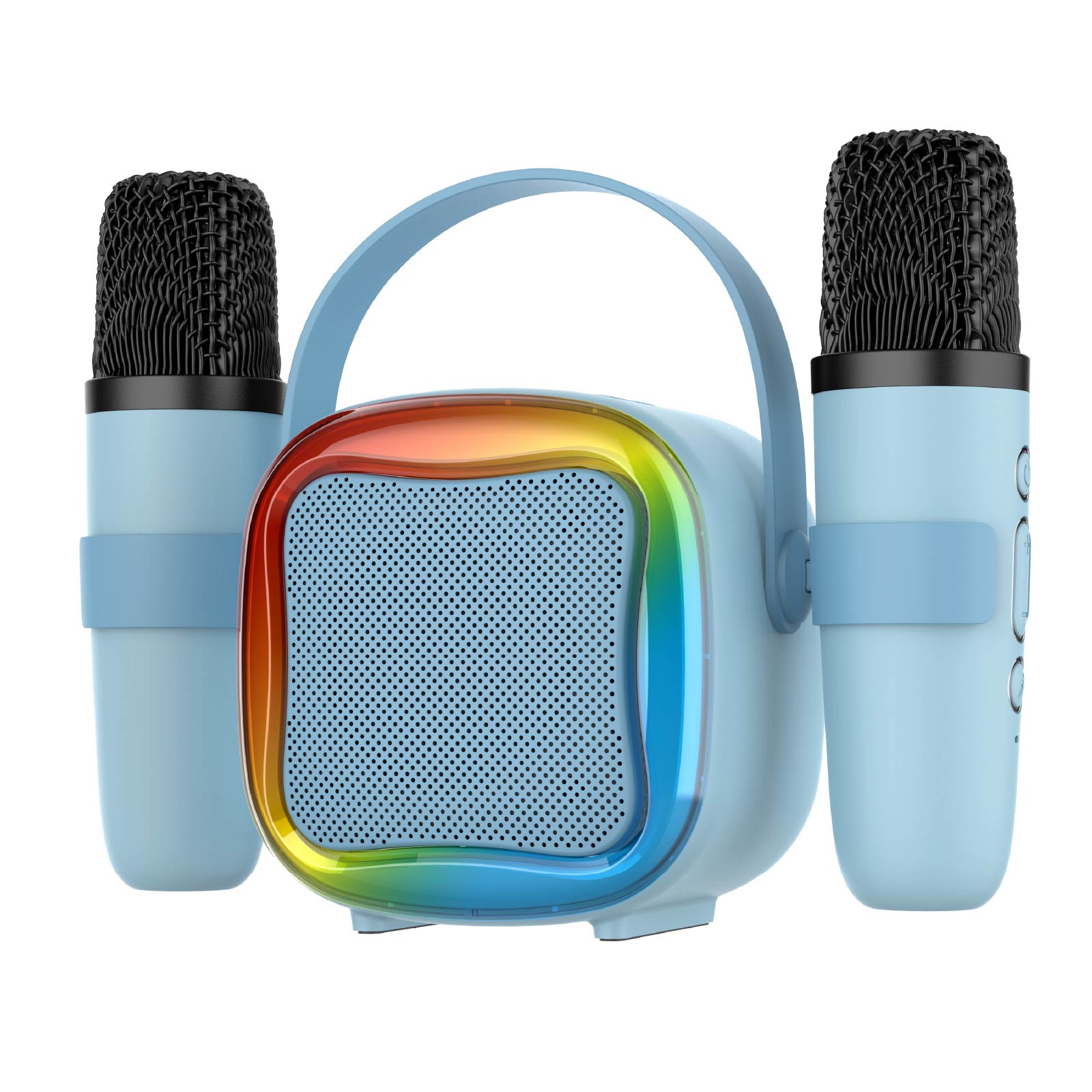 RGB Wireless Speaker with Dual Micphones
