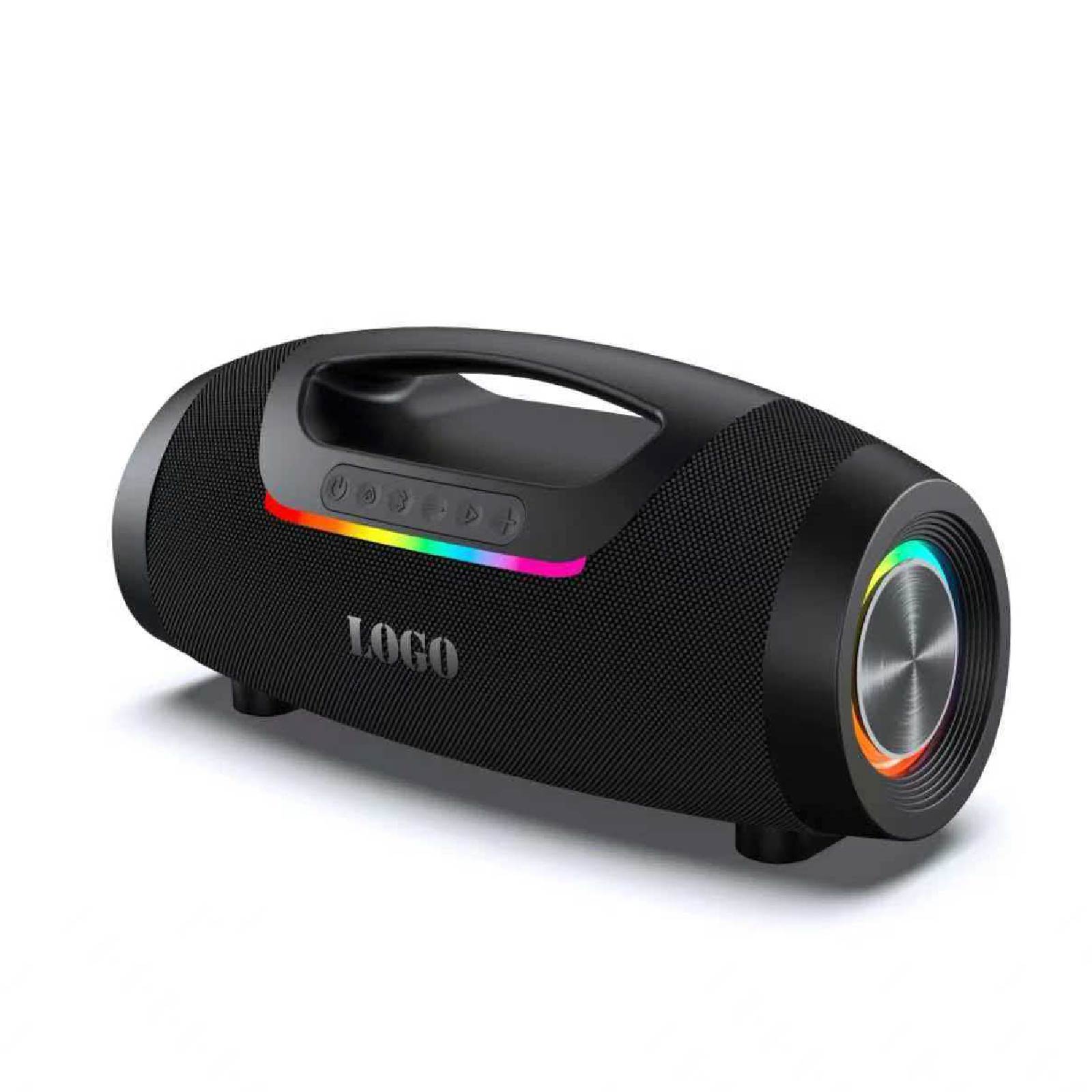 Portable RGB Fabric Wireless Speaker