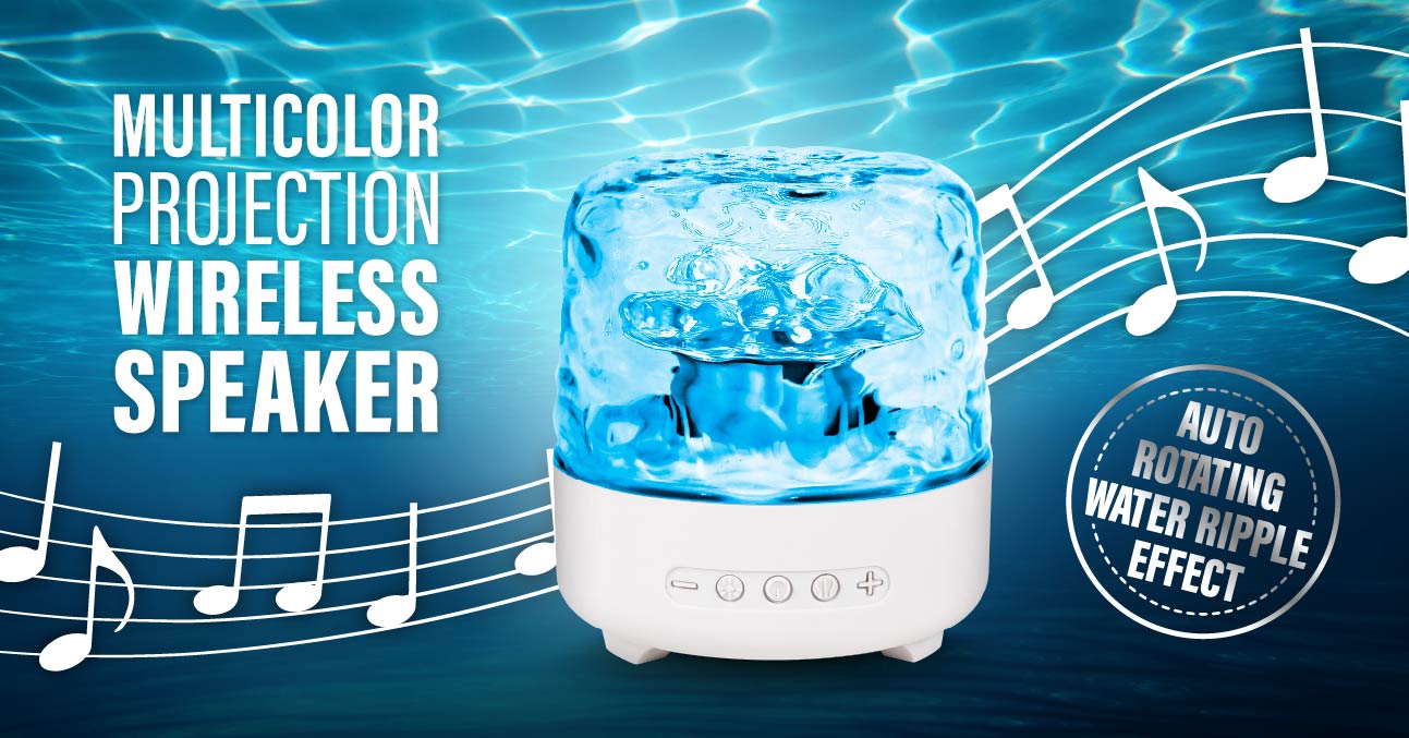 Multicolor Projection Wireless Speaker