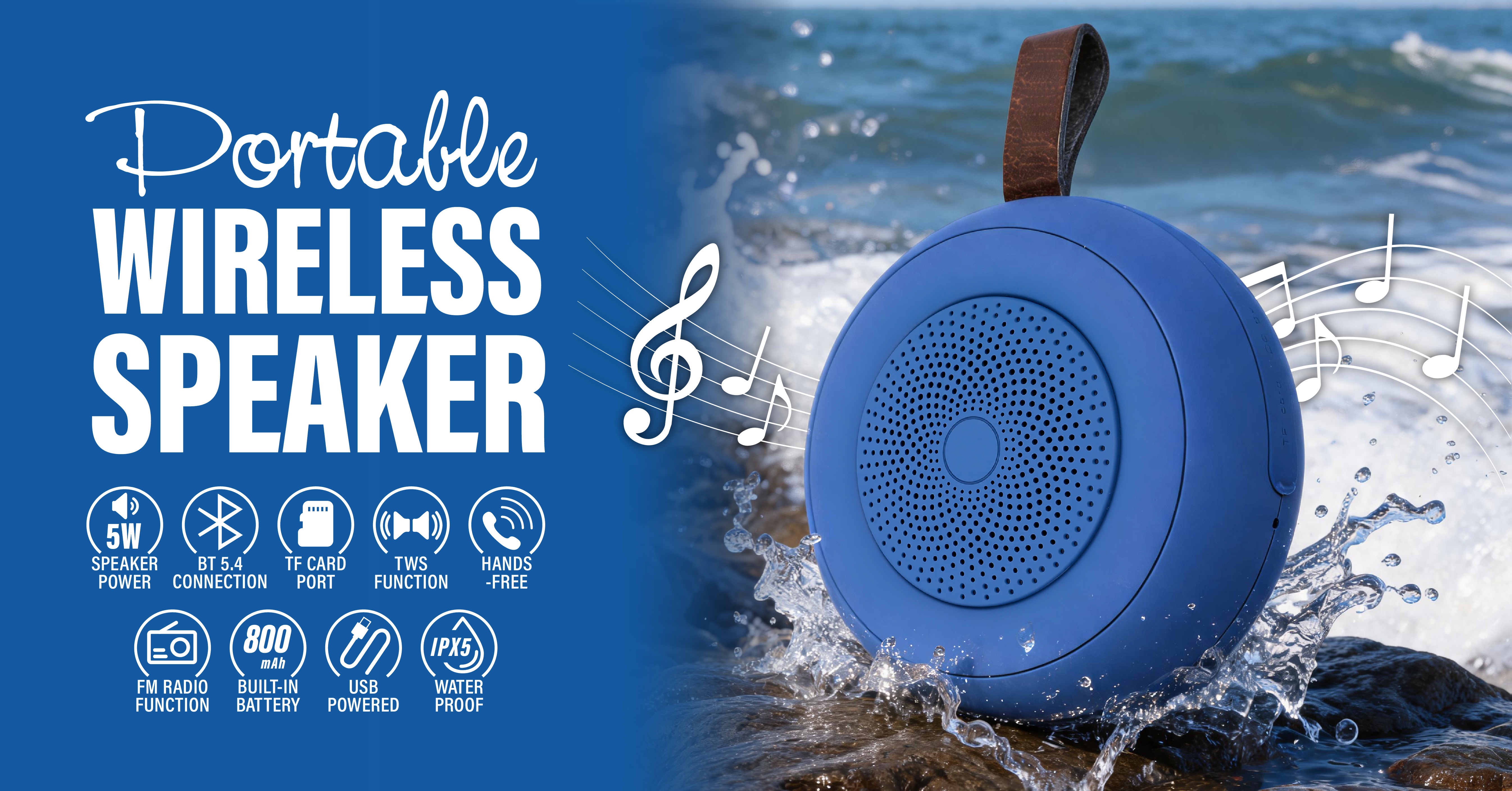Portable Wireless Speaker