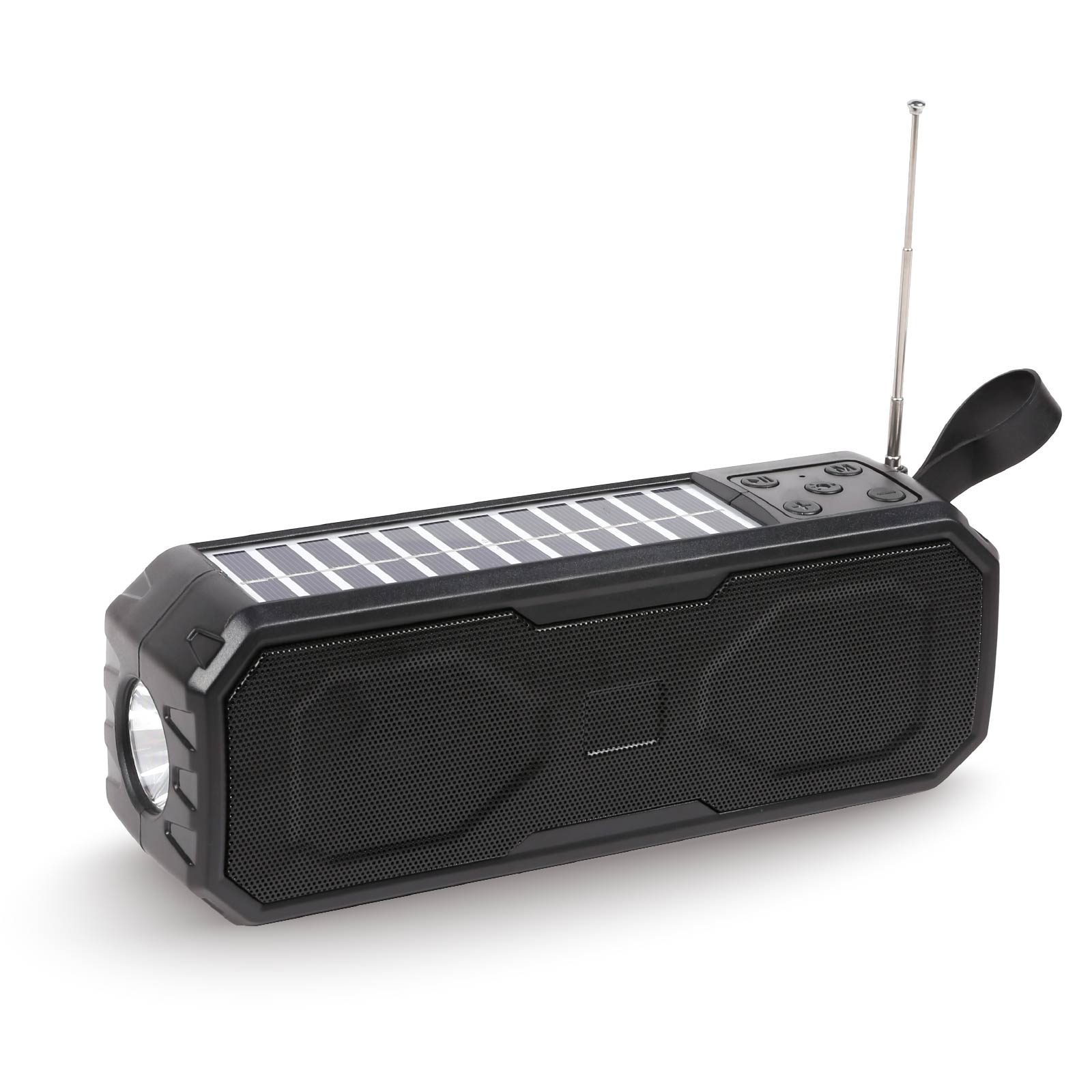 Solar Wirelss Speaker with Flashlight