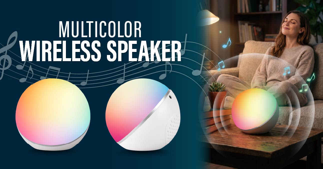 Multicolor Wireless Speaker