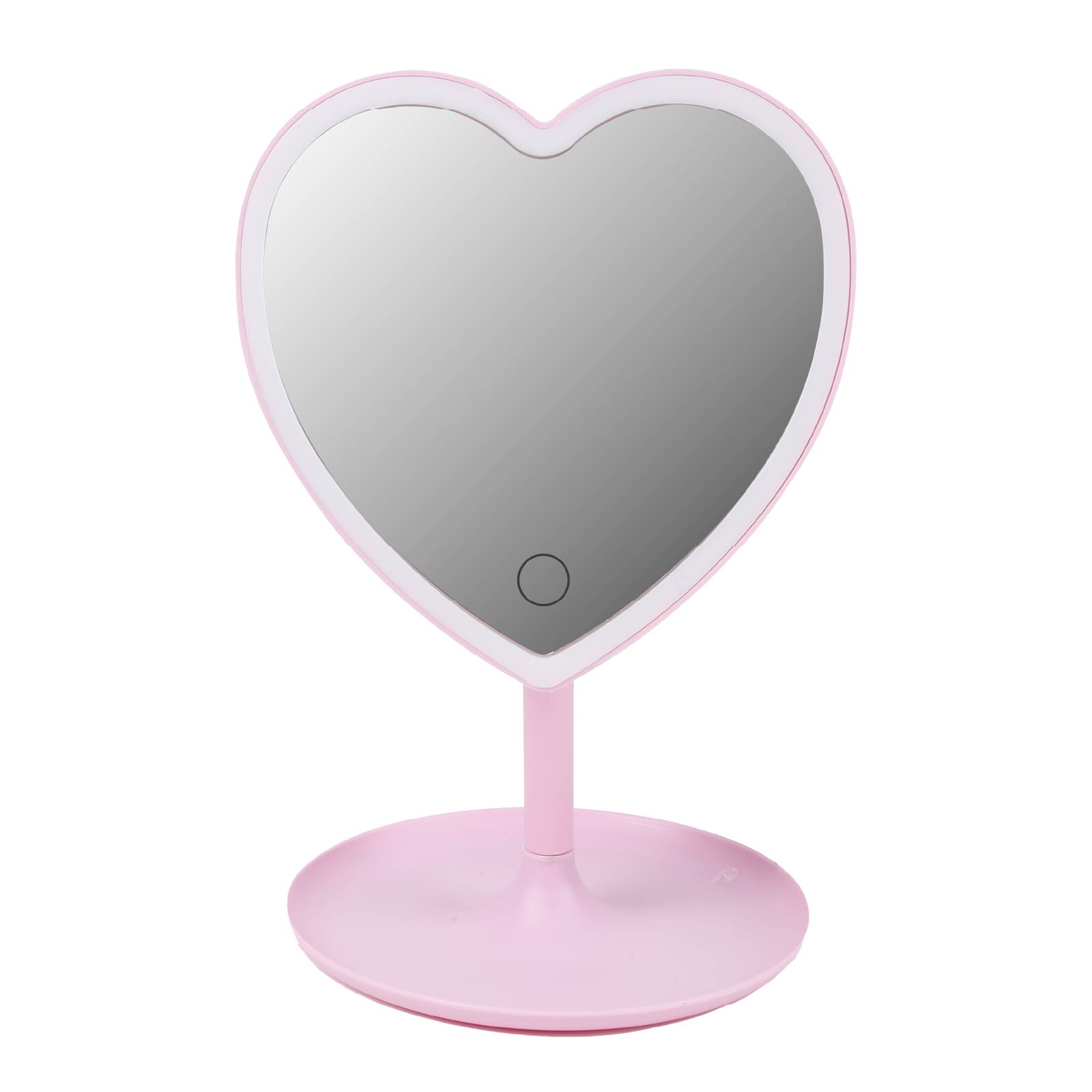 LED Makeup Mirror - Heart