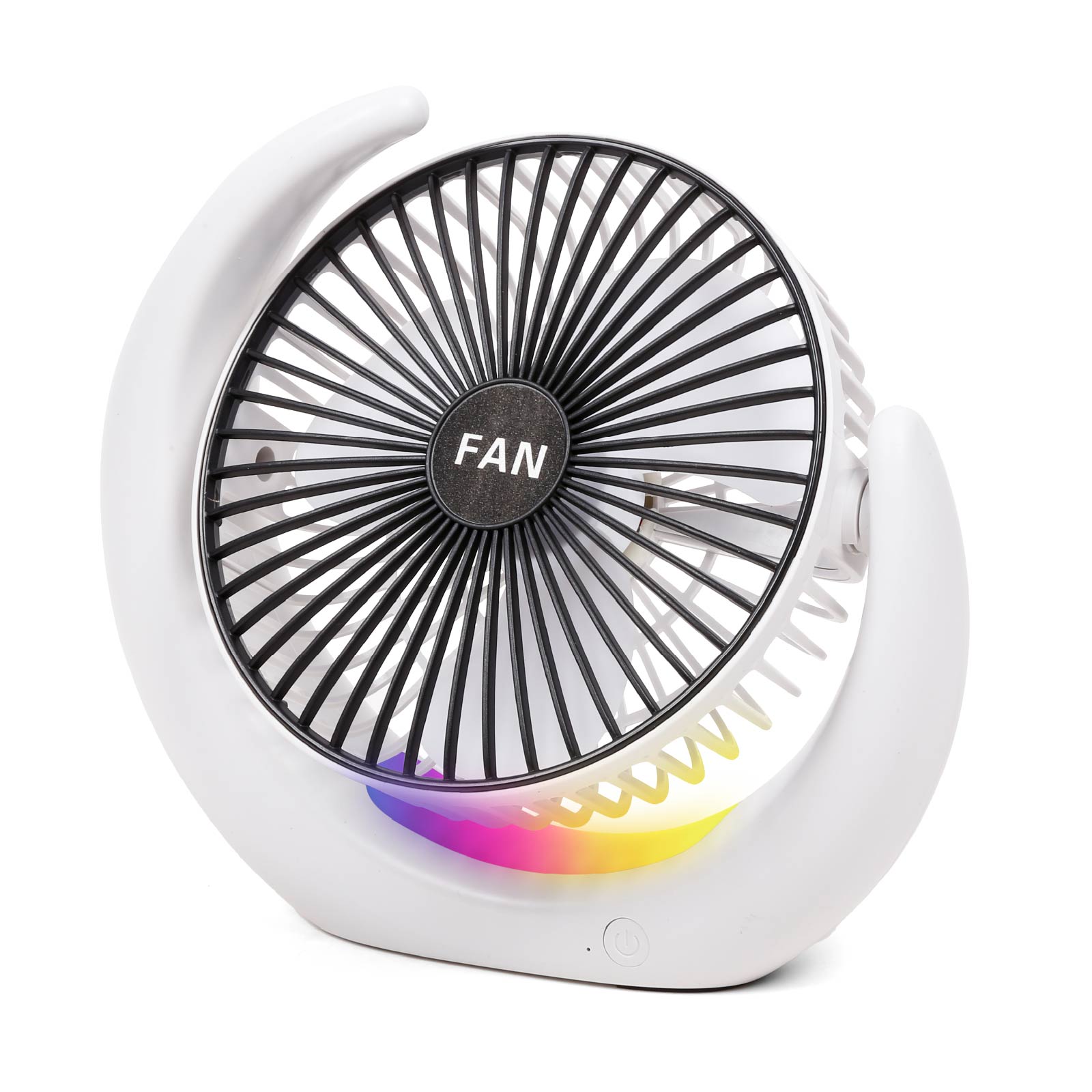 RGB Light Portable Fan