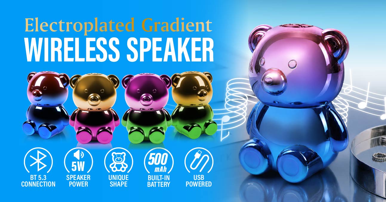 Gradient Bear Speaker