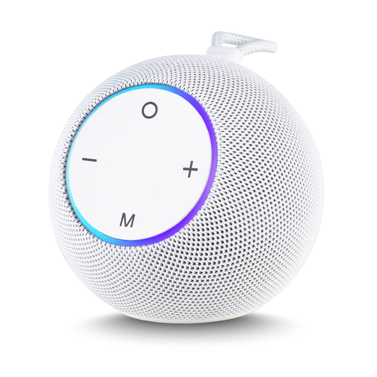 Ball‑shaped RGB Fabric Wireless Speaker