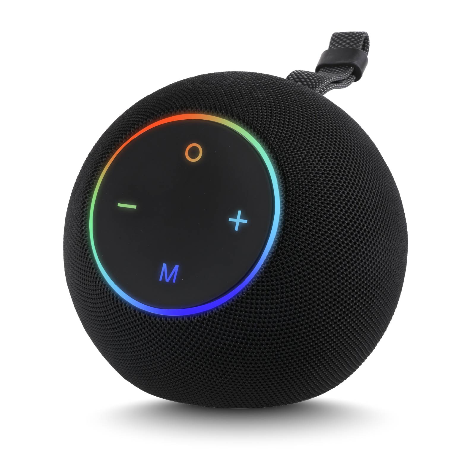 Ball‑shaped RGB Fabric Wireless Speaker