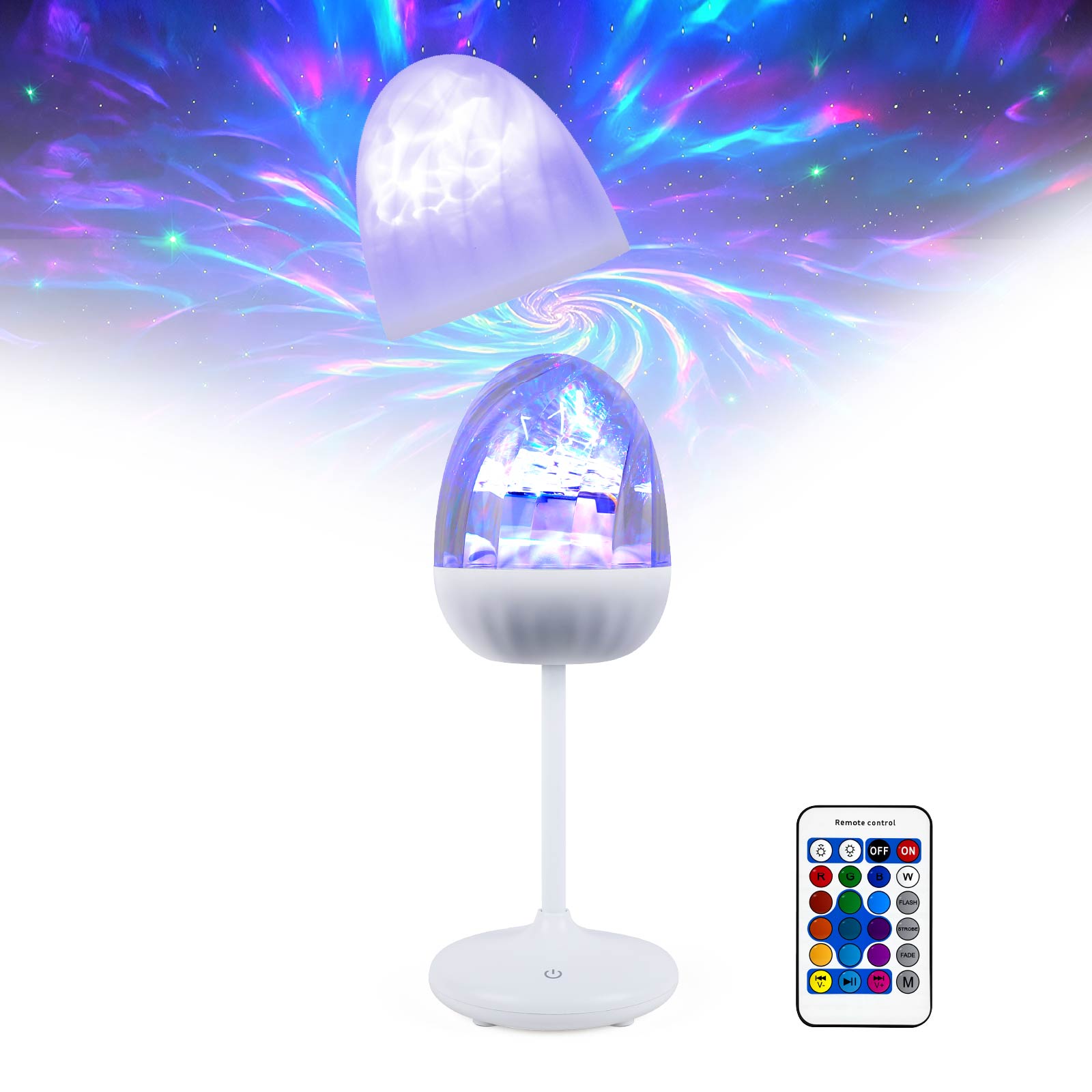 Aurora Projection Lamp &  Wireless Speaker