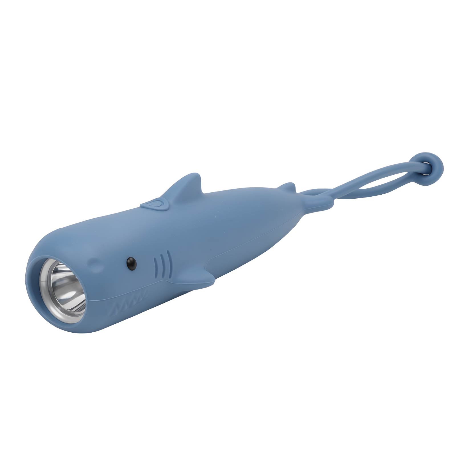 Cartoon Animal Silicone Flashlight-Shark