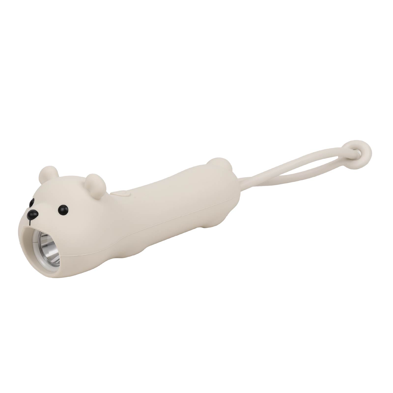 Cartoon Animal Silicone Flashlight-Bear