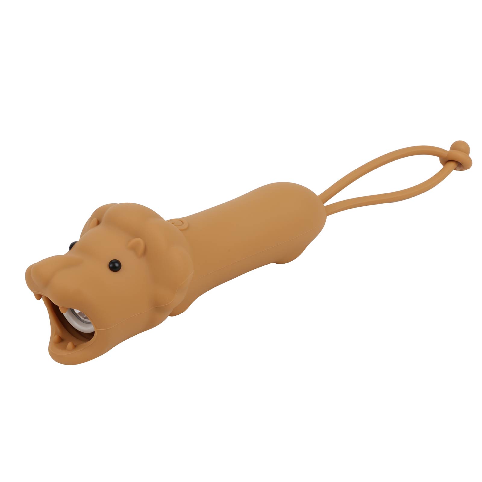 Cartoon Animal Silicone Flashlight-Lion