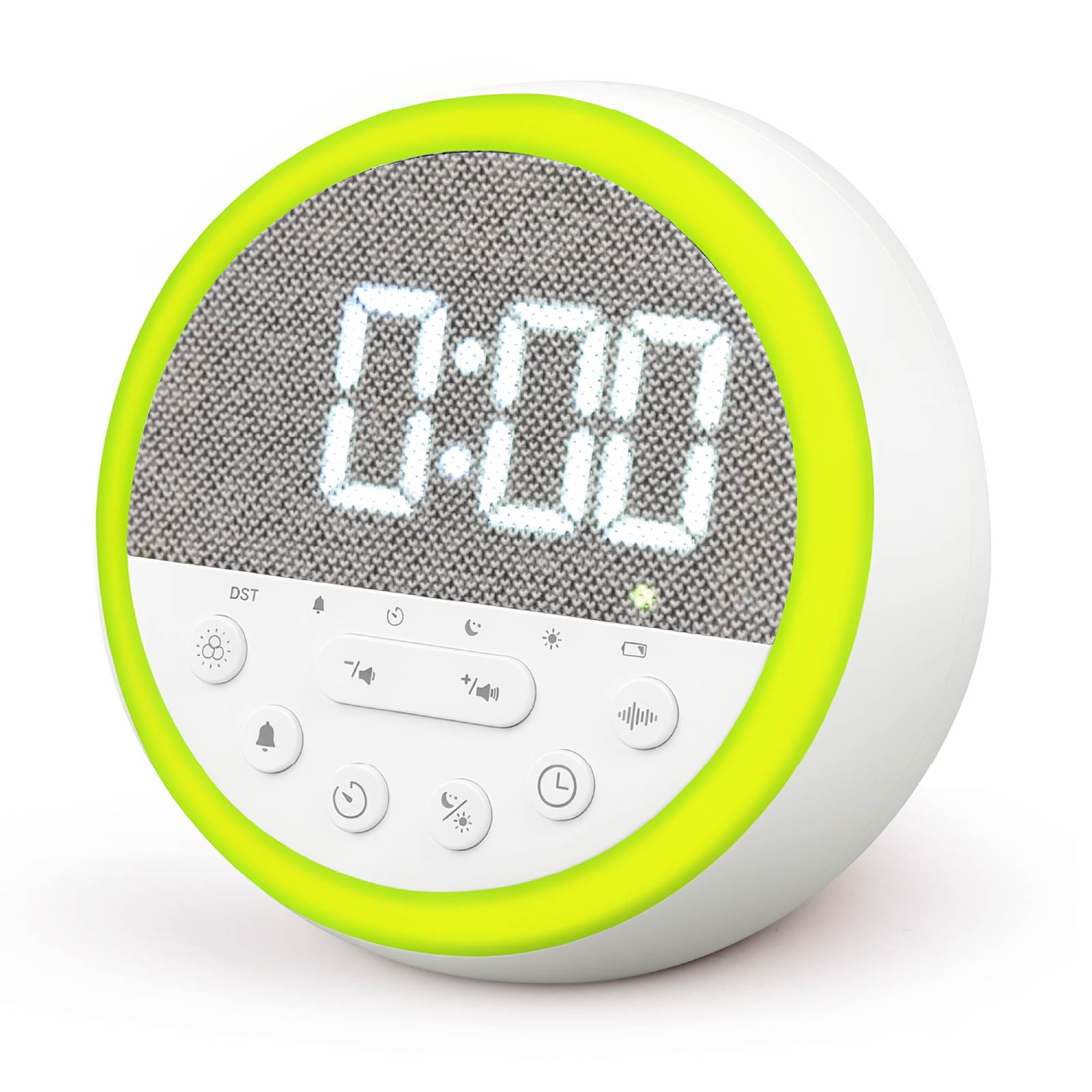 Alarm Clock & White Noise Machine (No Bluetooth function）