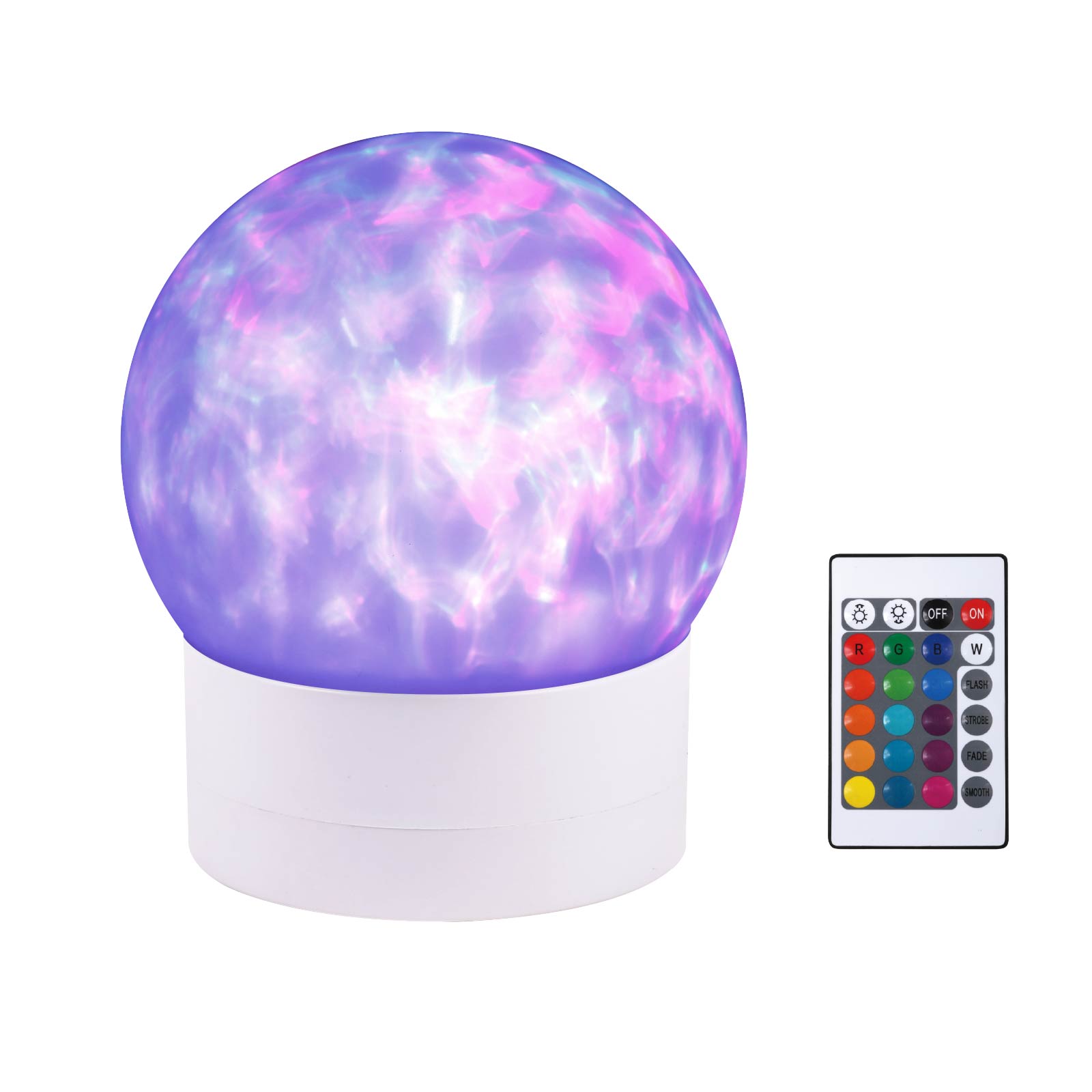 Rotating Aurora Night Light