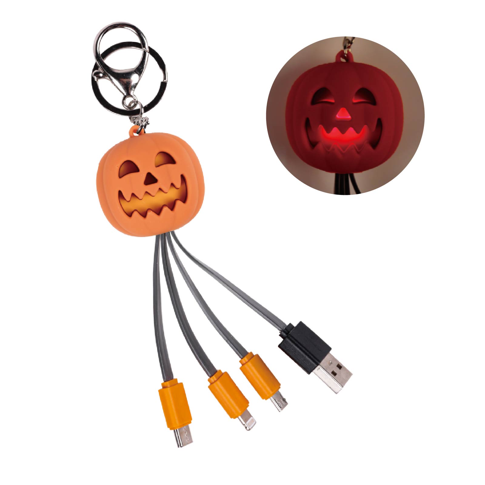 Halloween 3-in-1 Charging Cable