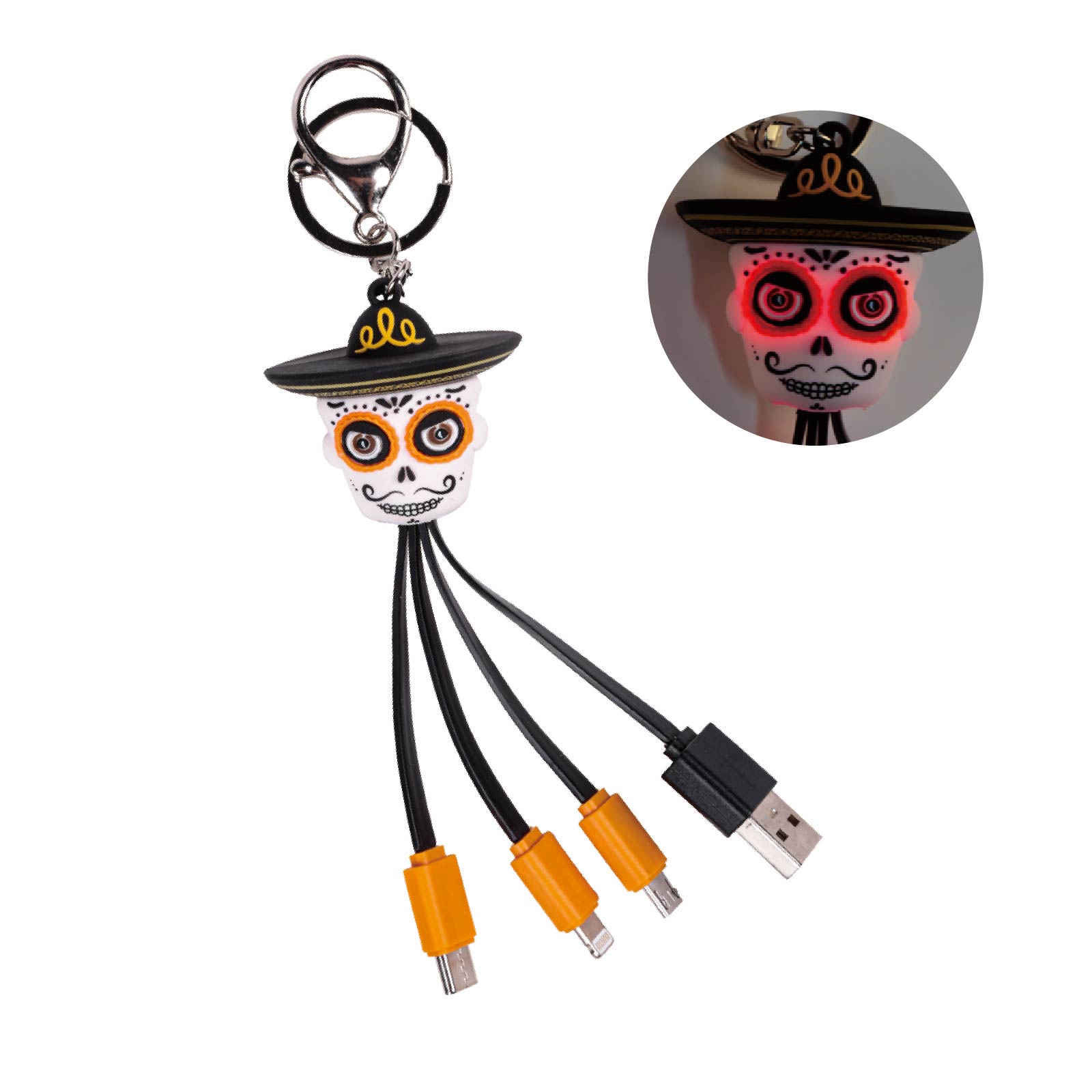 Halloween 3-in-1 Charging Cable